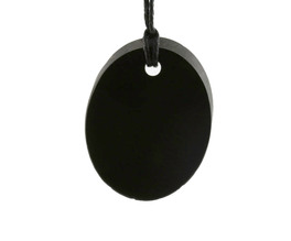 Pendente di Shungite Lucida con Cordino - 1