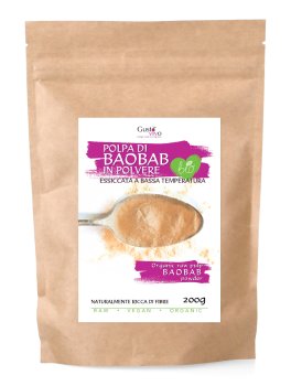 Polpa di Baobab in Polvere Biologica Raw - 1