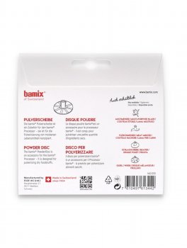 Powder Disc Bamix - Disco per Polverizzare - 3