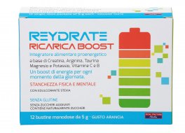 Reydrate Ricarica Boost - Gusto Arancia - Bustine Monodose - 1