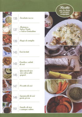 Ricette per la Dieta dei Gruppi Sanguigni - Primo Volume — Libro - 6