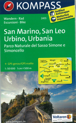 San Marino, San Leo, Urbino, Urbania — Libro - 1