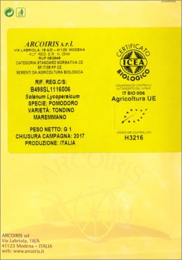 Semi di Pomodoro Tondino Maremmano Bio - 3