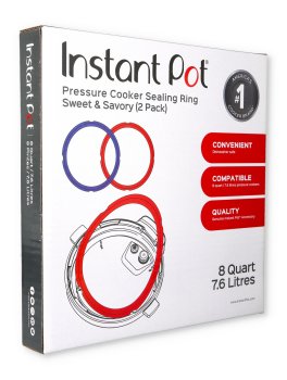 Set 2 Guarnizioni per Multicooker Instan Pot 8 l - 1