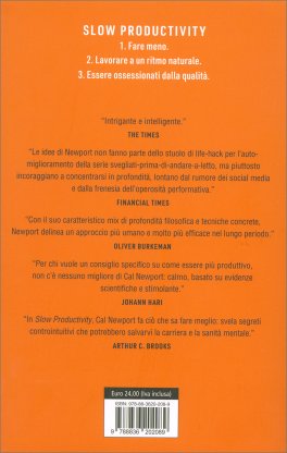 Slow Productivity — Libro - 2