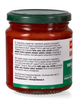 Sugo Olive e Capperi Bio - 3