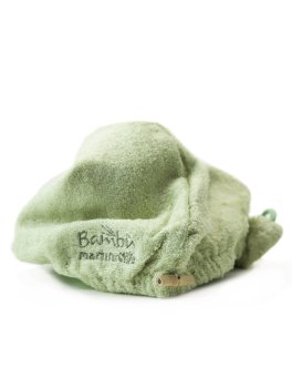 Turbante Asciugacapelli in Soffice Viscosa Estratta dal Bambù - 2
