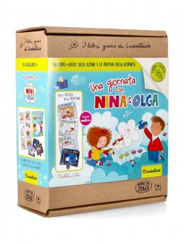 Una Giornata con Nina e Olga — Libro/Gioco - 1