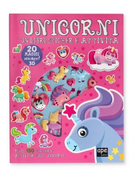 Unicorni. Sticker 3D — Libro - 1