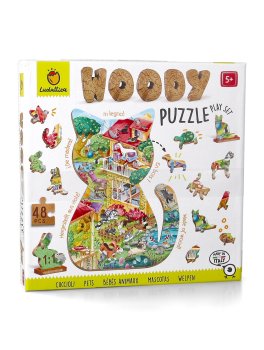 Woody Puzzle - Cuccioli - 1