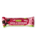 Barretta di Cioccolato Nero Fondente con Ripieno al Cocco