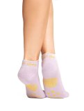Calze Yoga Antiscivolo Adhara - Lilla