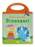 Colora con le Dita - Dinosauri — Libro