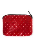 Leather Purse Dotta Red