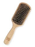 Spazzola Rettangolare con Denti Corti in Legno - Capelli da Corti a Medi