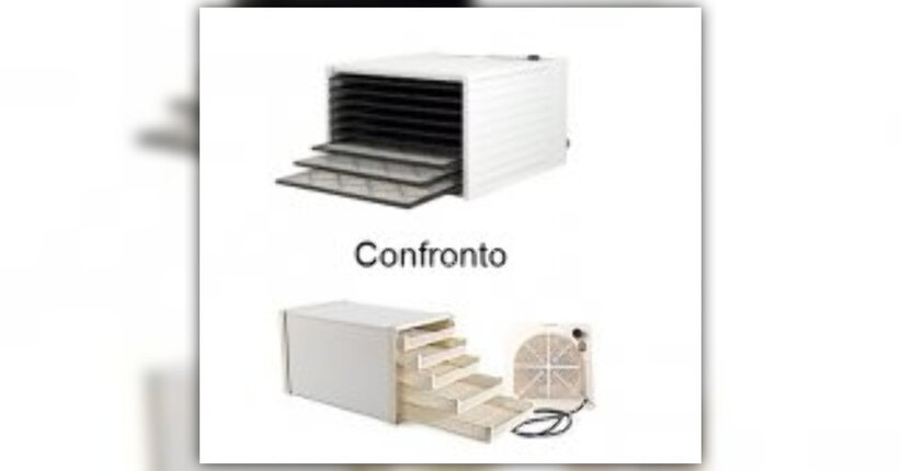 Confronto Essiccatore Excalibur e Biosec