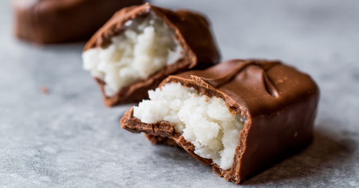 Vegan Bounty fatti in casa