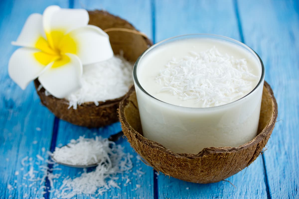 Panna cotta al cocco con agar agar