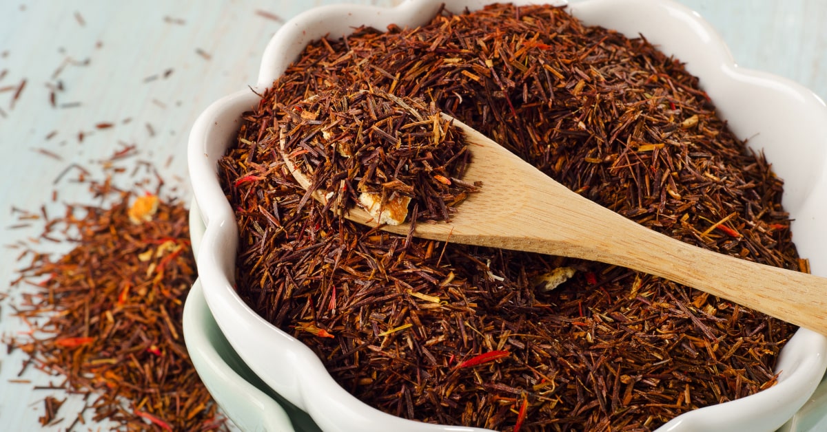 Rooibos rosso sfuso essiccato e fermentato